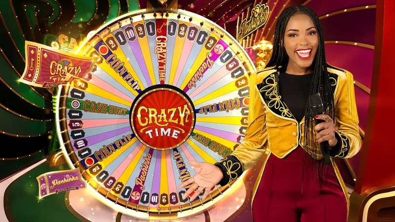 Evolution Crazy Time Live Casino Prize Wheel Game Show